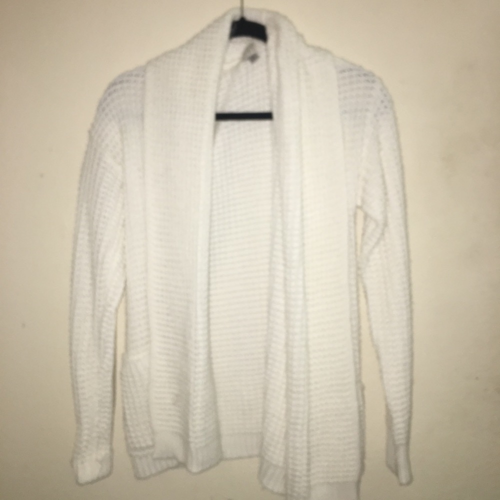 White Cardigan